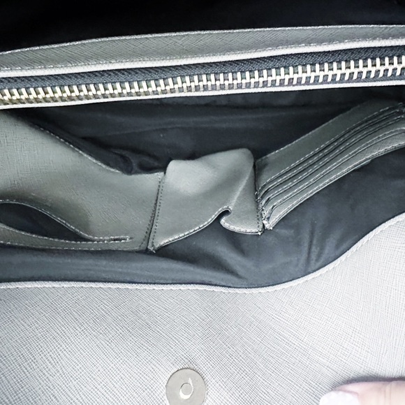 Grey Casual/Business/Laptop/ Baby Crossbody Bag - Large Pockets - Picture 7 of 11